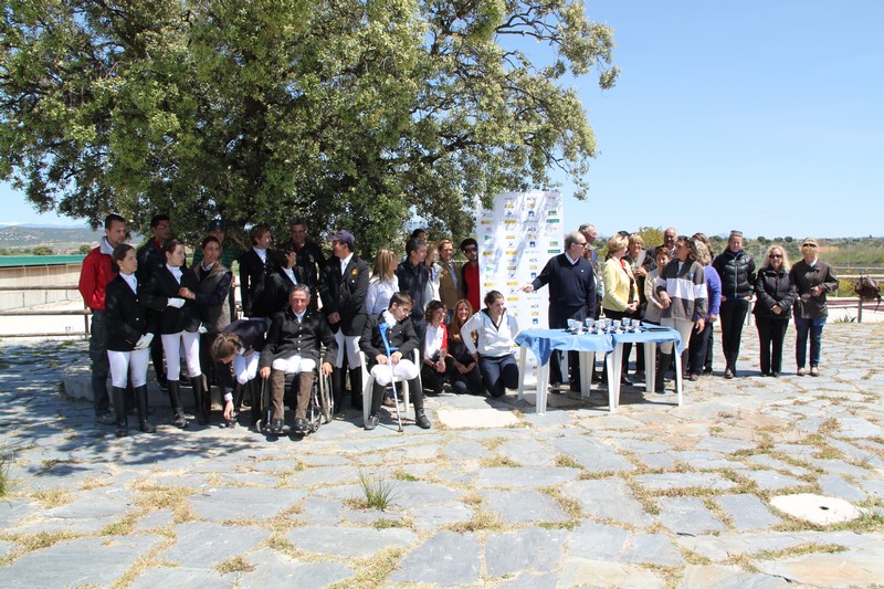 Para-ecuestre, el equipo Navarro cumpli&oacute; los objetivos en Madrid